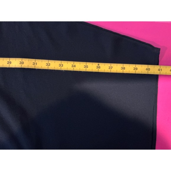 MICHAEL MICHAEL KORS Black Sheer Flowy Poncho Top Size L/XL Oversized Going Out - Picture 6 of 7